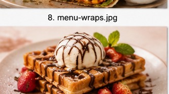 Belgian Chocolate Waffle